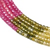 Cubic Zirconia Beads Strands ZIRC-P125-2x3mm-07-3