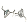 Bohemian Synthetic Turquoise Cattle Pendants FIND-Z112-01AS-3
