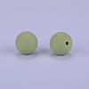 Round Silicone Focal Beads SI-JX0046A-70-2