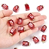 15Pcs Strawberry Jam Resin Pendants RESI-FS0002-15-2