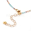 Glass Seed Beads Choker Necklaces NJEW-JN03255-4