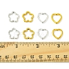 50Pcs Tibetan Style Alloy Bead Frame TIBEB-FS0001-10AG-5