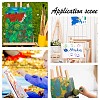 Folding Pine Wood Tabletop Easel AJEW-NB0001-62-7