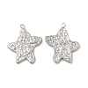 Non-Tarnish 304 Stainless Steel Pendants STAS-A070-37P-1