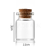 Glass Bottle CON-WH0085-70A-1