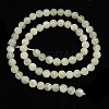 Natural White Moonstone Beads Strands LS-G-D294-6mm-2