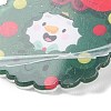 Christmas Theme Acrylic Badges JEWB-B010-06-3