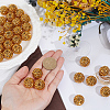 40Pcs AB-Color Resin Rhinestone Beads RESI-PA0001-27-3