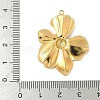 304 Stainless Steel Pendants STAS-L293-09F-G-3