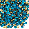 1 Bag Pointed Back Glass Rhinestone Cabochons RGLA-TADJ0001-01A-04-2