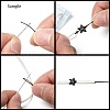 Star PVC Plastic Cord Lock for Mouth Cover X-KY-D013-02B-6