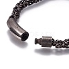 Retro 304 Stainless Steel Chain Bracelets BJEW-L645-18AS-4