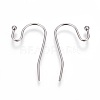 304 Stainless Steel Earring Hooks STAS-P227-33P-2