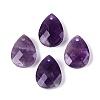 Natural Amethyst Pendants G-N362-13D-1