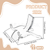 Acrylic Display Holder for Jewelry ODIS-WH0030-233-3