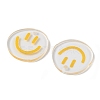 Transparent Printed Acrylic Pendants TACR-P005-01F-2