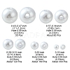 5 Style ABS Plastic Imitation Pearl Beads KY-FS0001-05-5