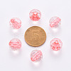 Transparent Acrylic Beads TACR-S154-11A-52-4