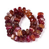Natural Agate Beads Strands G-N356-01A-08-3