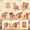 Hollow House Shaped Cardboard Paper Candy Boxes CON-WH0084-82A-5