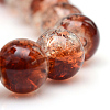 Baking Paint Crackle Glass Beads Strands X-CCG-S001-6mm-18-1