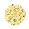 Real 18K Gold Plated PVD Vacuum Plating 304 Stainless Steel Pendants STAS-L278-003G-04-1