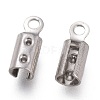 Tarnish Resistant 304 Stainless Steel Folding Crimp Ends STAS-L262-04B-P-2