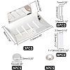 304 Stainless Steel Soap Dishes AJEW-UN0001-24P-3
