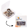 Alloy Spring Gate Ring PALLOY-PH0013-31-8