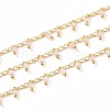Handmade Glass Beaded Chains CHC-K008-B06-3