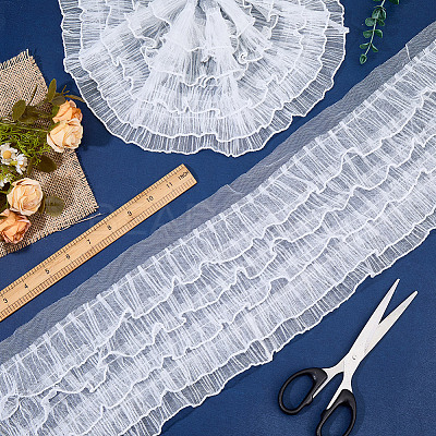 2 Yards Polyester Lace Trim OCOR-CY0002-45A-1
