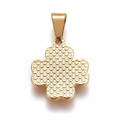 304 Stainless Steel Pendants STAS-L222-34G-1