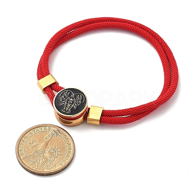 Constellation Nylon Cords Multi-strand Bracelets BJEW-U016-01B-05-1