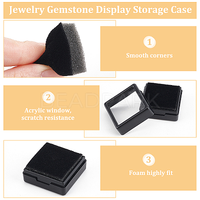 70Pcs ABS Plastic Jewelry Gift Boxes CON-WH0088-88B-02-1