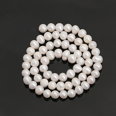 1 Strand Natural Cultured Freshwater Pearl Beads Strands PEAR-CA0001-15A-1