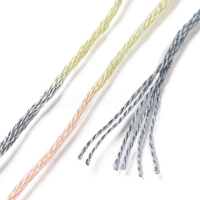 10 Skeins 6-Ply Polyester Embroidery Floss OCOR-K006-A08-1