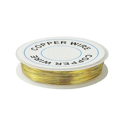 Copper Jewelry Wire CWIR-CW0.4mm-07-1