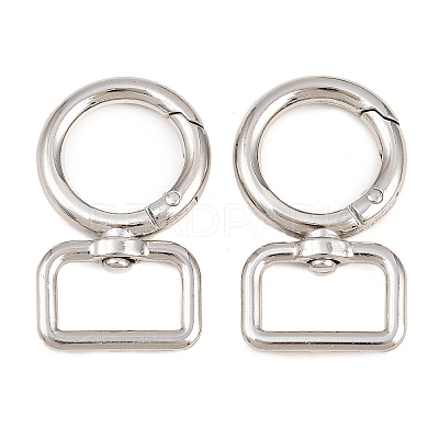 Alloy Swivel Clasps FIND-CJC0014-02P-1
