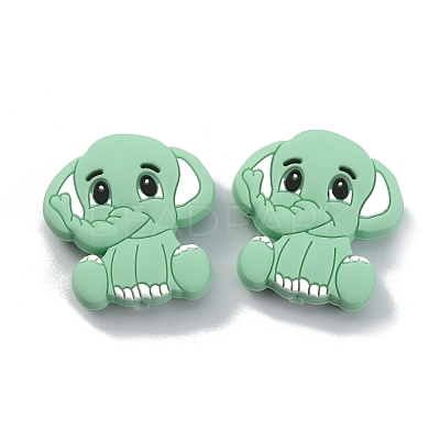 Food Grade Eco-Friendly Silicone Beads SIL-WH0010-02D-1