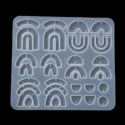 DIY Pendant Silicone Molds X-DIY-G091-03C-1