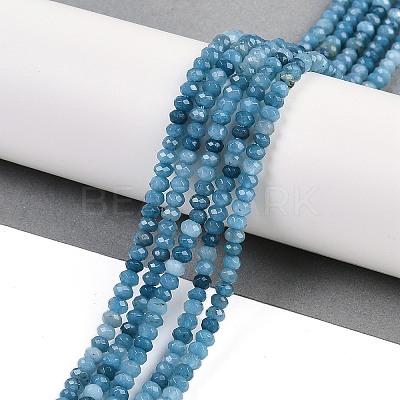 Natural White Jade Beads Strands G-Z069-01W-1