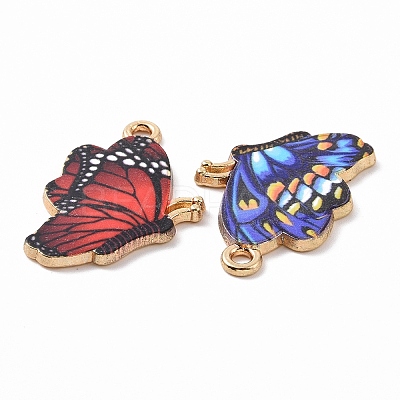 Alloy Enamel Pendants ENAM-B054-09G-1