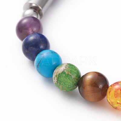 Chakra Jewelry BJEW-JB04854-1