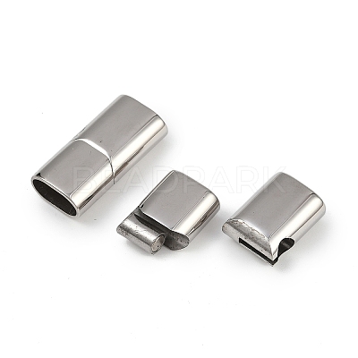 304 Stainless Steel Watch Band Clasps STAS-C127-11P-1