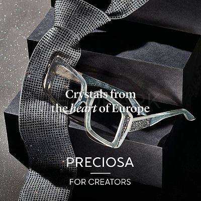 Preciosa® MAXIMA Crystal No Hotfix Flatback Stones Y-PRC-NSS6-31110-1