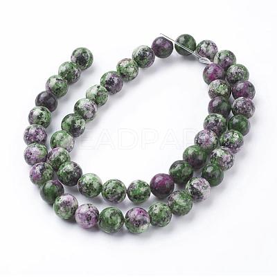 Natural Gemstone Beads Strands X-G-G086-8mm-1-1