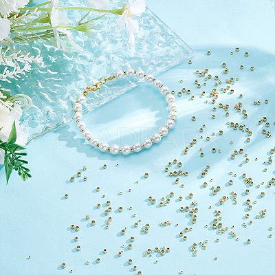800Pcs 4 Style 304 Stainless Steel Spacer Beads STAS-UN0025-52-1