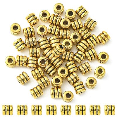 Tibetan Style Alloy Bead Spacers PALLOY-YW0001-75-1