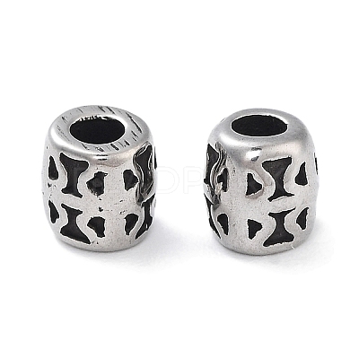 304 Stainless Steel Beads Hand Polished STAS-M057-42AS-01-1