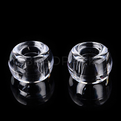 Transparent Plastic Beads X-KY-T025-01-E09-1